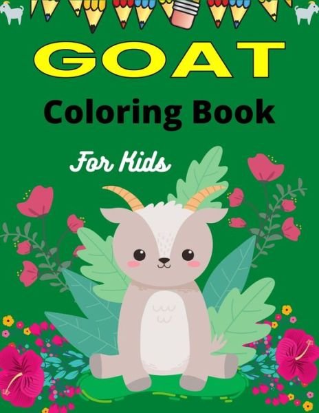 Cover for Mnktn Publications · GOAT Coloring Book For Kids (Paperback Bog) (2020)