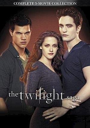 Cover for Twilight Saga 5 Movie Collection (DVD) (2016)