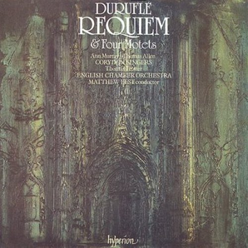 Requiem / 4 Motets - Durufle / Murray / Eco / Best - Musik - HYPERION - 0034571161914 - 26 oktober 1992