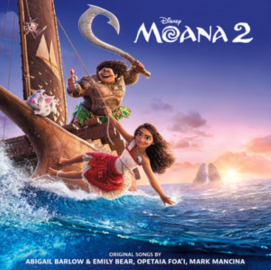 Cover for Auli'i Cravalho Dwayne Johnson · Moana 2 - Original Soundtrack (CD) (2024)