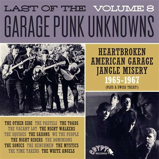 Cover for Last Of The Garage Punk Unknowns 8 (LP) (2016)