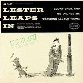 Cover for Lester Young · Lester Leaps in (LP) (2009)