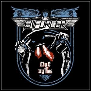Cover for Enforcer · Live by Fire (LP) (2015)