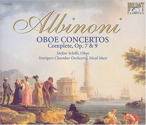 Complete Oboe Concertos - Albinoni / Schilli / Deangeli / Sgc / Matt - Musik - Brilliant Classics - 0842977027914 - 28. februar 2006