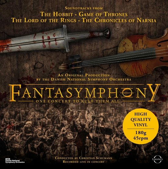 Fantasymphony - One Concert To Rule Them All - Danish National Symphony Orchestra - Musiikki - EUROARTS MUSIC INTERNATIONAL - 0880242651914 - perjantai 24. kesäkuuta 2022