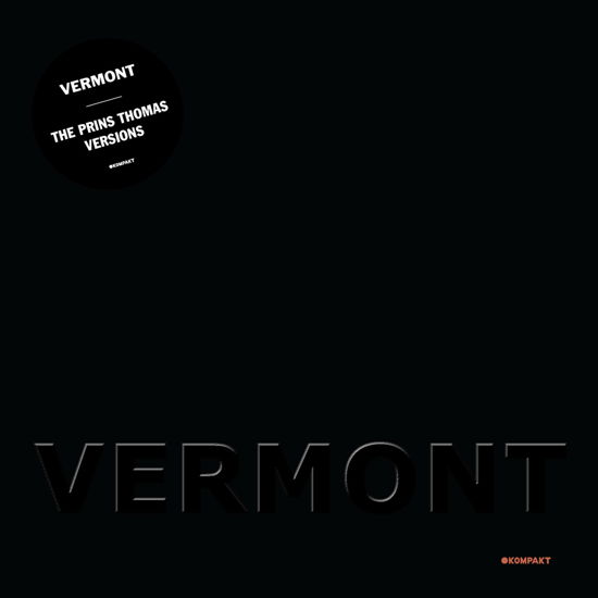 Cover for Vermont · Prins Thomas Versions (LP) (2020)