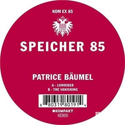 Cover for Patrice Baumel · Speicher 85 (LP)