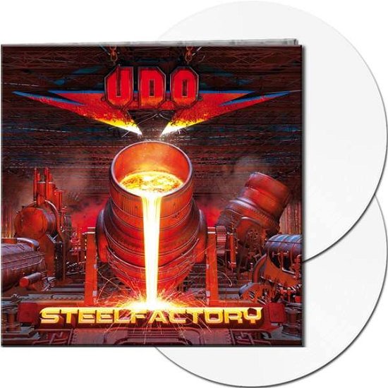 Cover for U.d.o. · Steelfactory (2 LP Vit Vinyl) (LP) [Coloured edition] (2019)