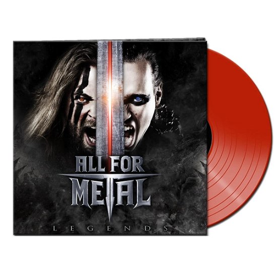 Cover for All for Metal · Legends (Red Vinyl) (LP) (2023)