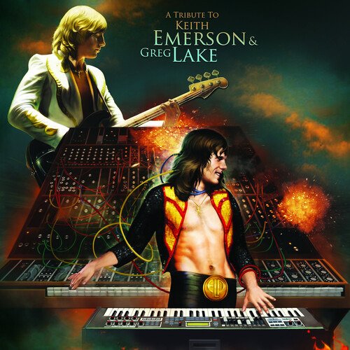 Cover for Tribute To Keith Emerson &amp; Greg Lake (LP) [Coloured edition] (2020)