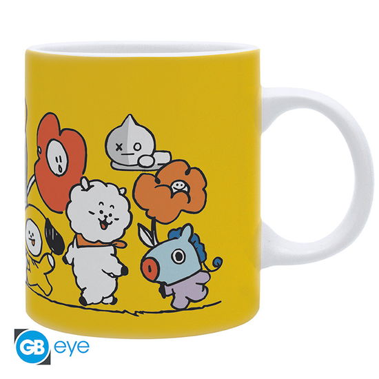 Cover for Bt21 · BT21 - Mug - 320 ml - Flowers - subli - with box x (Toys)