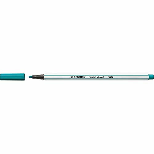 STABILO Pen 68 Brush 51 - Turquoise - Stabilo - Merchandise - Stabilo - 4006381545914 - 