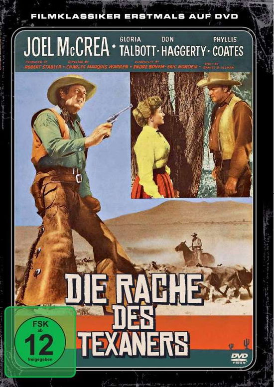 Cover for Joel Mccrea · Die Rache Des Texaners (DVD) (2017)