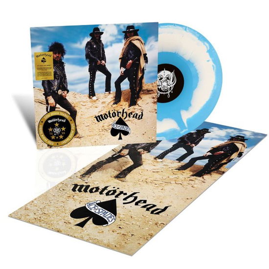 Cover for Motörhead · Ace of Spades (LP) [Limited 50th Anniversary Blue &amp; White Vinyl edition] (2025)