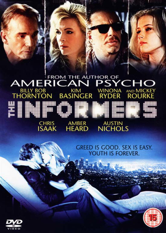 The Informers - Gregor Jordan - Movies - Entertainment In Film - 5017239195914 - November 9, 2009