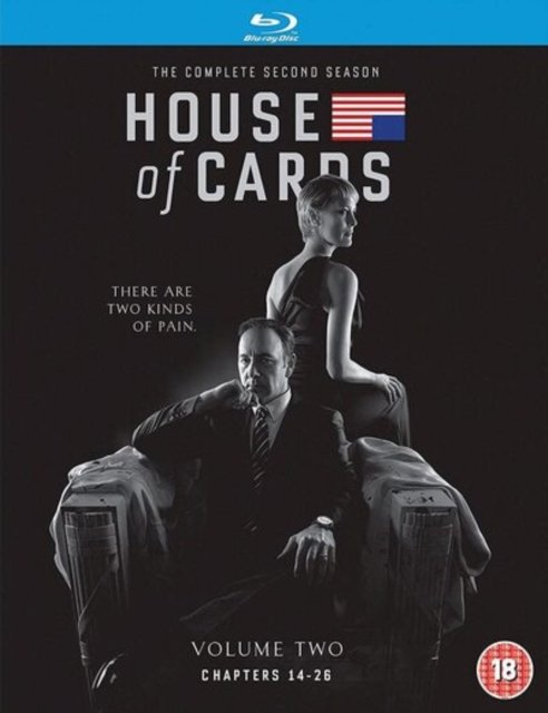 Cover for House of Cards - Season 2 (Blu · House Of Cards Season 2 (Blu-ray) (2014)