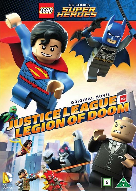 Cover for Lego DC Comics Super Heroes · Justice League vs. Legion Of Doom (DVD) (2015)