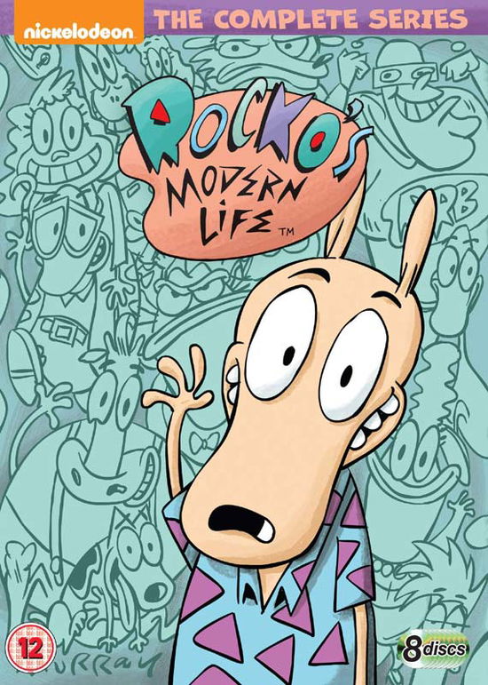 Cover for Fox · Rockos Modern Life Seasons 1 to 4 (DVD) (2018)