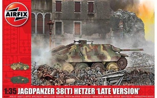 Cover for Airfix · Airfix - Jagdpanzer 38 Tonne Hetzer Late Version (4/20) * (Leksaker)