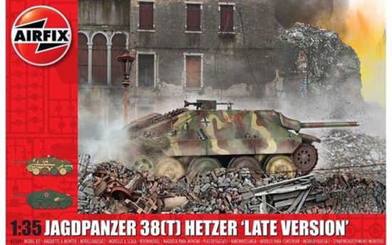 Cover for Airfix · Airfix - Jagdpanzer 38 Tonne Hetzer Late Version (4/20) * (Legetøj)