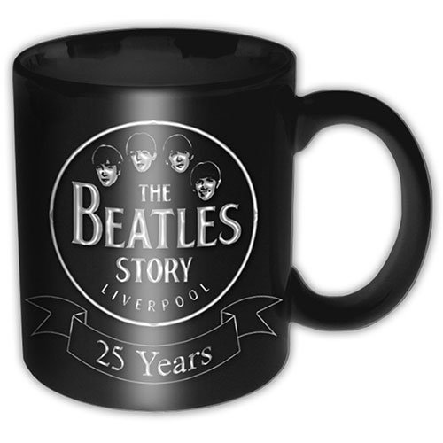 Cover for The Beatles · The Beatles Boxed Standard Mug: The Beatles Story 25 years (Tilbehør) [Black edition] (2016)