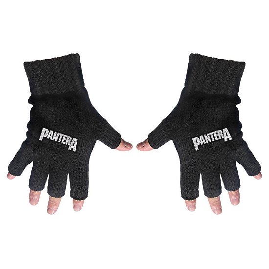 Pantera Unisex Fingerless Gloves: Logo - Pantera - Merchandise - Unlicensed - 5055339738914 - 