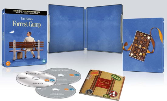 Cover for Forrest Gump (4K UHD Blu-ray) [Steelbook edition] (2024)