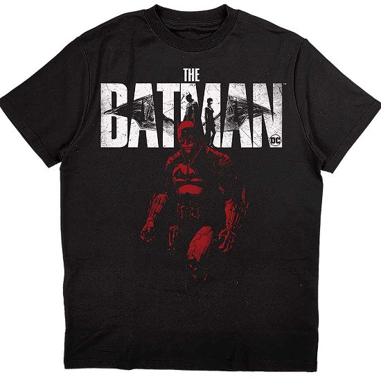 DC Comics Unisex T-Shirt: The Batman Red Figure - DC Comics - Produtos -  - 5056561017914 - 