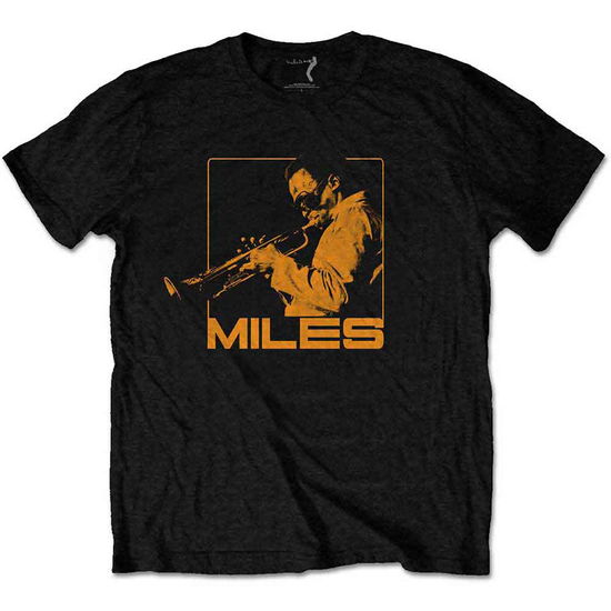 Miles Davis Unisex T-Shirt: Blowin' (Black) - Miles Davis - Gadżety -  - 5056561046914 - 9 sierpnia 2022