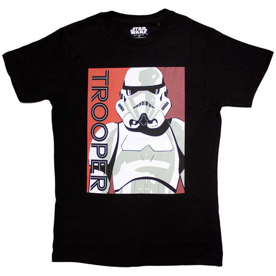 Star Wars Unisex T-Shirt: Trooper Card - Star Wars - Gadżety -  - 5056737238914 - 