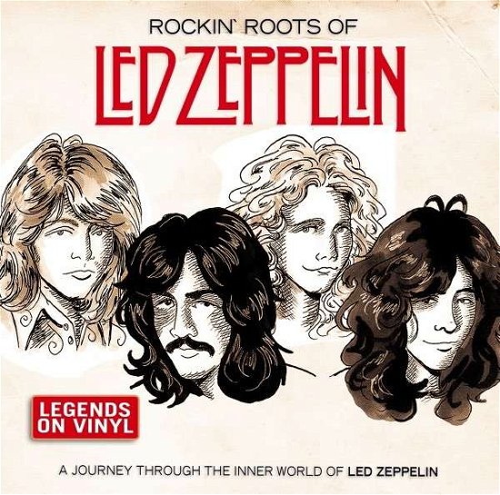 Cover for Led Zeppelin · Rockin Roots of (LP) (2017)