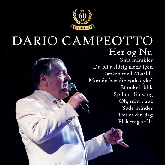 Cover for Dario Campeotto · Her og Nu (CD) (2019)