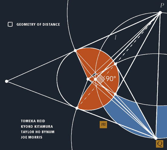 Cover for Tomeka Reid · Geometry Of Distance (CD) (2019)