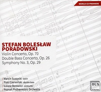 Cover for Poradowski / Suszycki · Violin Concerto 70 (CD) (2022)