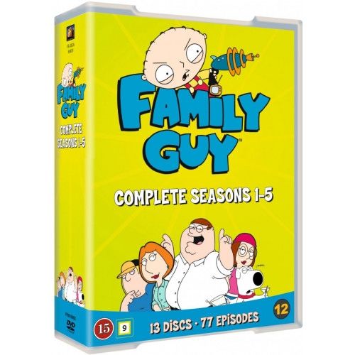 Complete Seasons 1-5 - Family Guy - Elokuva - FOX - 7340112738914 - torstai 13. huhtikuuta 2017