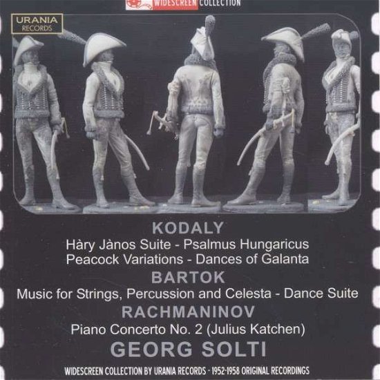 Cover for Zoltan Kodali Bela Bartok Sergei Rachmaninov · Soldi Conducts Kodali Bartok Rachmaninov (CD) (2015)