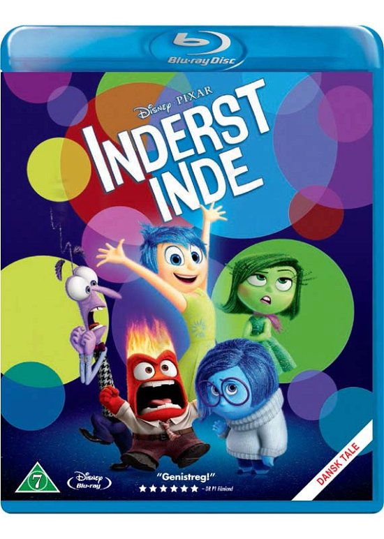 Cover for Disney / Pixar · Inderst Inde (Blu-ray) (2015)