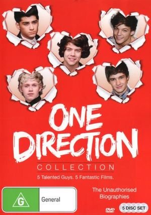 Cover for One Direction · One Direction 5 Piece Coll. (Unauthorised Bio) (DVD) (2013)