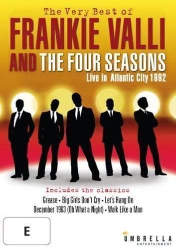 Cover for Frankie Valli &amp; the Four Seaso · The Very Best of Frankie Valli and the Four Seasons: Live in Atlantic City 1992 (DVD) (2015)