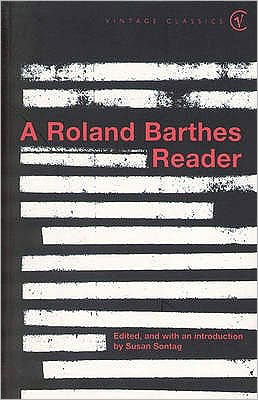 Cover for Roland Barthes · A Roland Barthes Reader (Paperback Bog) (1993)