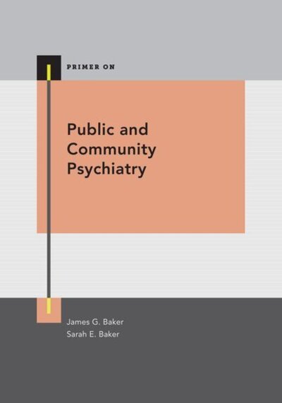 Cover for Public and Community Psychiatry - Primer On Series (Paperback Bog) (2020)