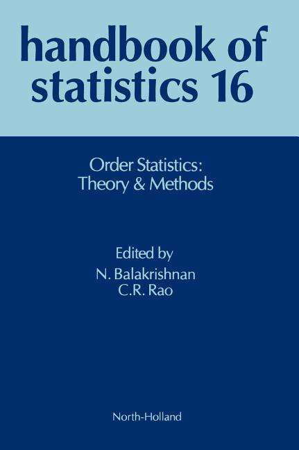 Cover for N Balakrishnan · Order Statistics: Theory and Methods - Handbook of Statistics (Inbunden Bok) (1998)