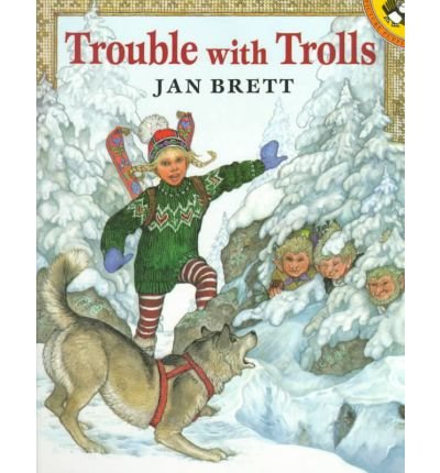 Cover for Jan Brett · Trouble with Trolls (Paperback Book) [Reprint edition] (1999)