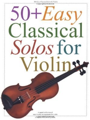 Cover for Hal Leonard Publishing Corporation · 50+ Easy Classical Solos For Violin (Bok) (2000)