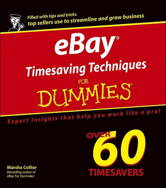 Cover for Marsha Collier · Ebay Timesaving Techniques for Dummies (Paperback Book) (2004)