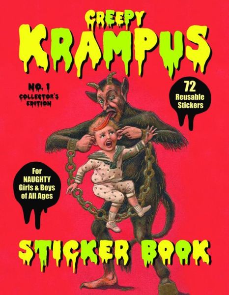 Cover for Monte Beauchamp · Creepy Krampus Sticker Book (Pocketbok) (2013)