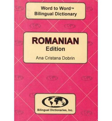 Cover for C. Sesma · English-Romanian &amp; Romanian-English Word-to-Word Dictionary (Taschenbuch) (2008)