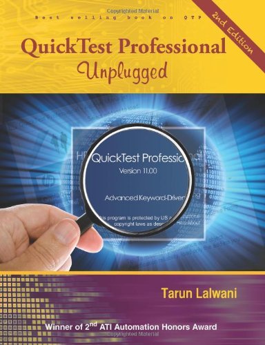 Cover for Tarun Lalwani · Quicktest Professional Unplugged: 2nd Edition (Paperback Book) (2011)