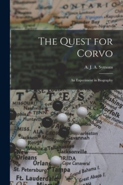 Cover for A J a (Alphonse James Albe Symons · The Quest for Corvo (Taschenbuch) (2021)