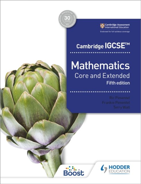 Cover for Ric Pimentel · Cambridge IGCSE Core and Extended Mathematics Fifth edition (Pocketbok) (2023)